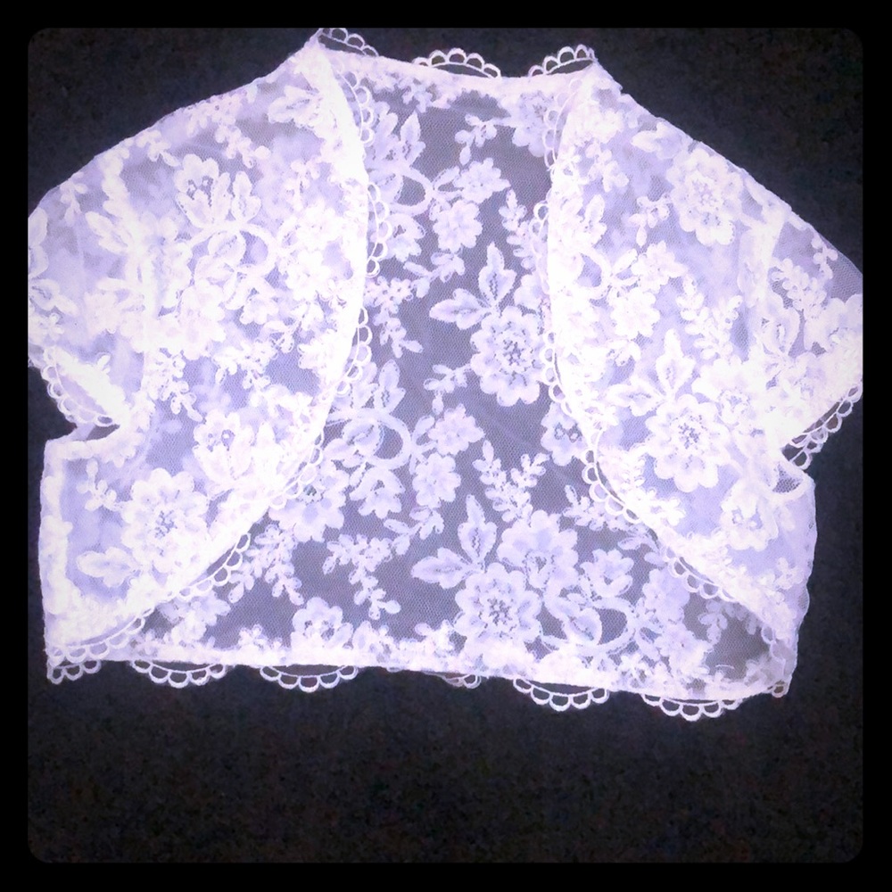 Lace shrug